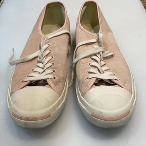 Men’s Jack Purcell tennis shoes.  Pink size 13